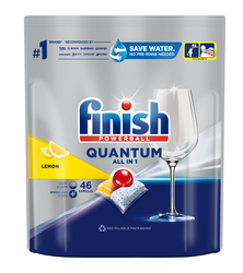 Finish Quantum All in 1 najskuteczniejsze kapsułki do zmywarki 46 szt
