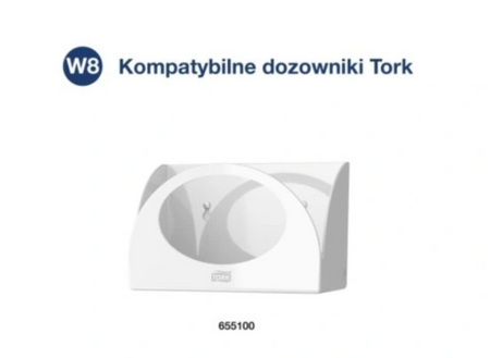 Tork 194750 W8 wielorazowe ściereczki włókninowe, premium - Różowe
