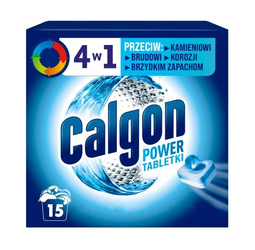 Calgon 4w1 Tabletki Odkamieniacz Kapsułki do Pralki 15