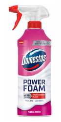 Domestos Power Foam Piana do czyszczenia toalet i łazienek Floral Fresh