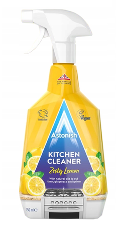 Astonish spray do czyszczeni kuchni Cytryna 750ml