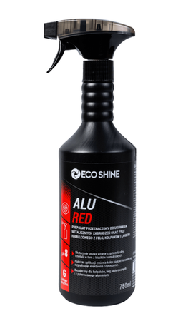 Eco Shine Alu Red krwistoczerwony płyn do felg i lakieru 750ml