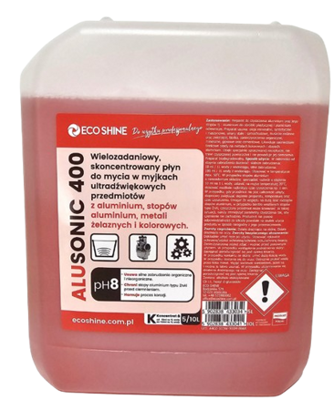 Eco Shine Alusonic do Aluminium do myjek ultradźwiękowych 5L