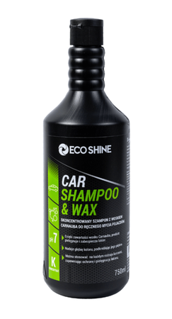 Eco Shine Car Shampoo & Wax szampon z woskiem Carnauba do mycia ręcznego