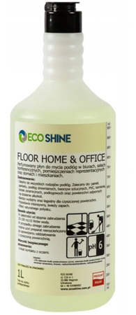 Eco Shine Floor Home & Office płyn do mycia podłóg w biurach, z woskiem 5L