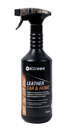 Eco Shine Lether Car & Home mycie, pielęgnacja i konserwacja skóry 750ml