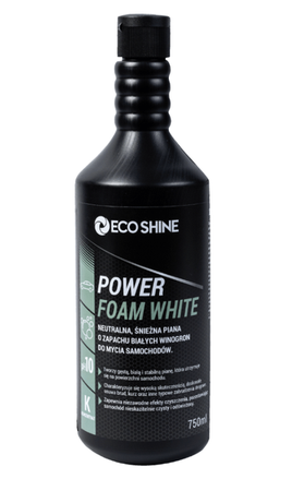 Eco Shine Power Foam White neutralna piana białe winogrona 750ml