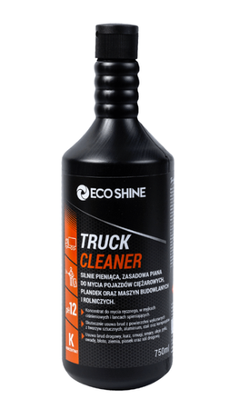 Eco Shine TRUCK CLEANER Silnie pieniąca, zasadowa piana do mycia ciężarówek