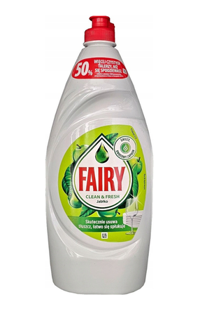 FAIRY Płyn do mycia naczyń JABŁKO 900ml