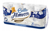 Almusso Bello papier WC, 3W, 100% celuloza,8 rolek